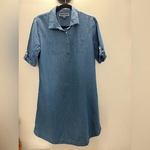 Karen Scott Light Blue Denim Shirt
